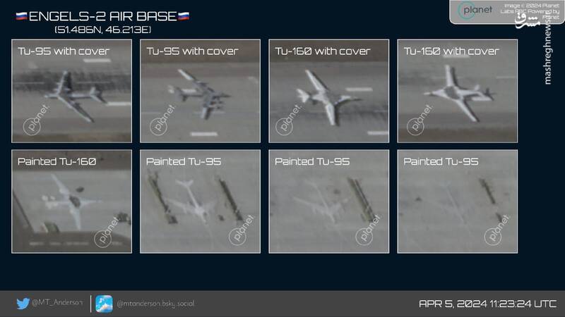 حمله پهپادی ناموفق اوکراین به ۳ پایگاه هوایی روسیه/ عملکرد درخشان سامانه Pantsir و نجات دهها جنگنده روسی +نقشه و تصاویر