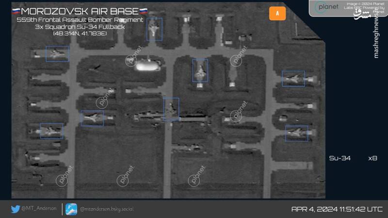 حمله پهپادی ناموفق اوکراین به ۳ پایگاه هوایی روسیه/ عملکرد درخشان سامانه Pantsir و نجات ده‌ها جنگنده روسی +نقشه و تصاویر
