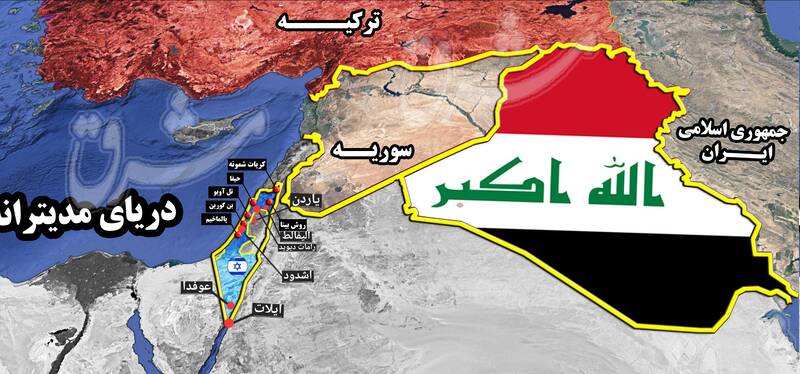 شکست سامانههای دفاع هوایی صهیونیستها با فناوری خاص پهپاد های مقاومت اسلامی عراق / جزئیات هدف قرار دادن سه پایگاه و مرکز حساس در سرزمینهای اشغالی + نقشه میدانی