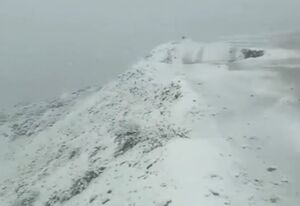 فیلم/ بارش حجیم برف بهاری در کردستان
