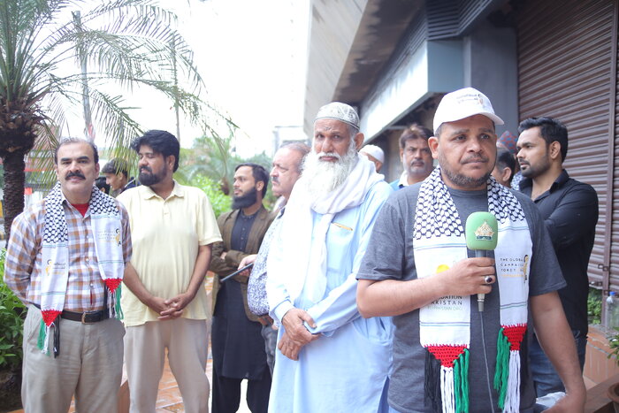 حامیان عملیات «وعده صادق» در پاکستان به خیابان آمدند + فیلم