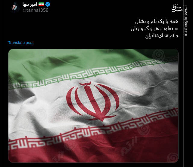 جشن وحدت مردم پس از وعده صادق+ عکس