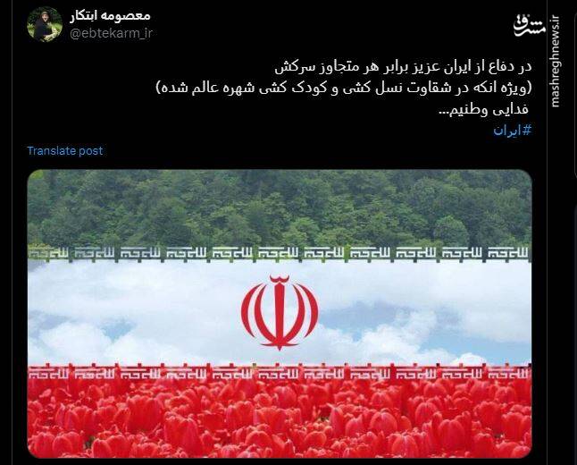 جشن وحدت مردم پس از وعده صادق+ عکس