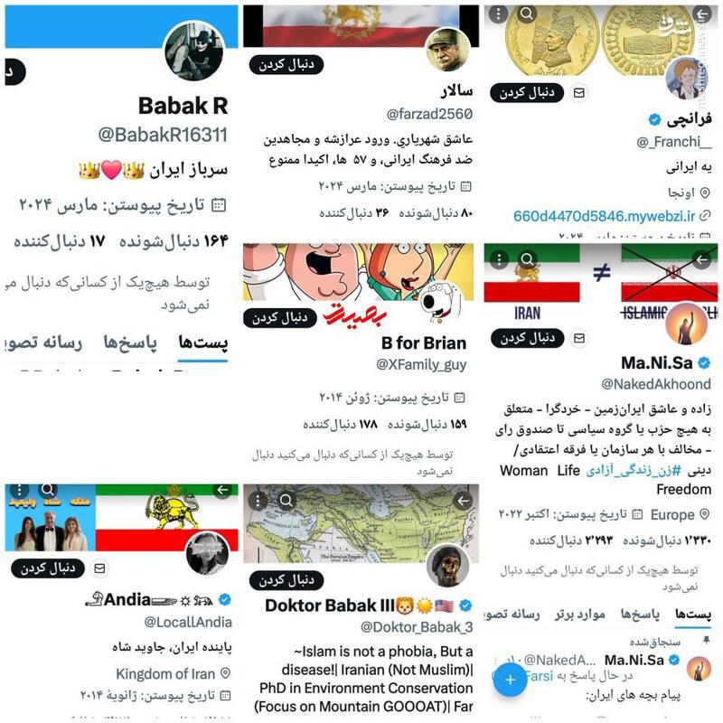 ادمین اکانتهای فارسی زبان صهیونیستها چه کسی است؟