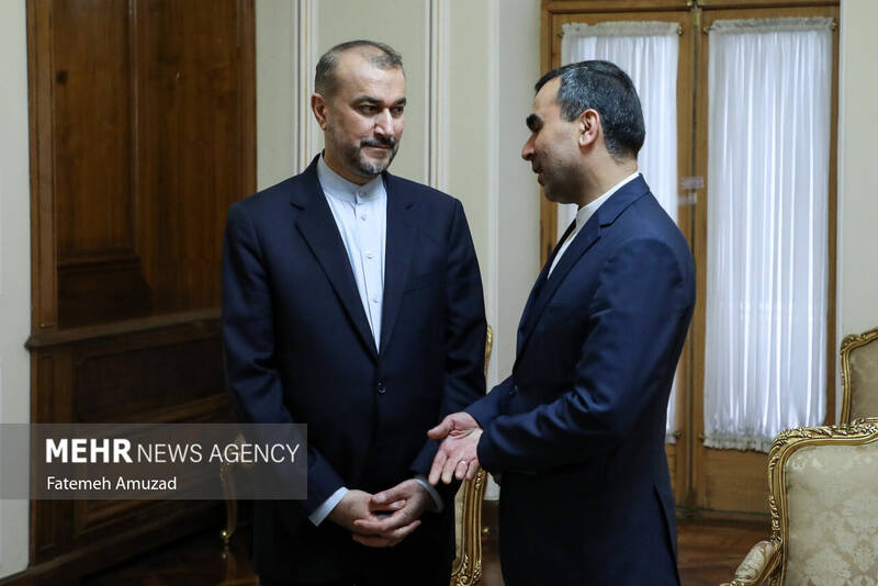 دیدار نایب رییس مجلس اعلای شیعیان لبنان با وزیر امور خارجه