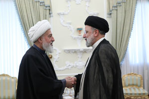 دیدار نائب رئیس مجلس اعلای اسلامی شیعیان لبنان با رئیسی