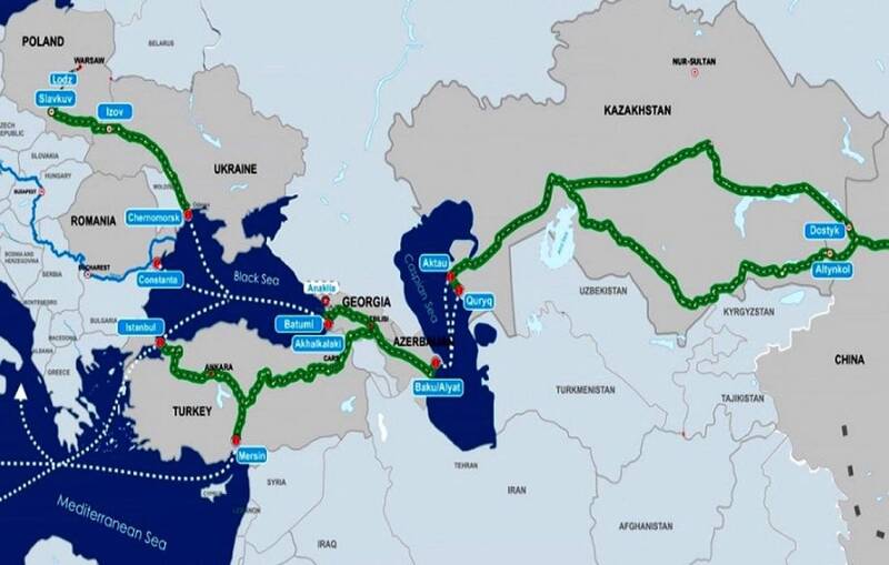 نقش محوری قزاقستان در کریدور میانی