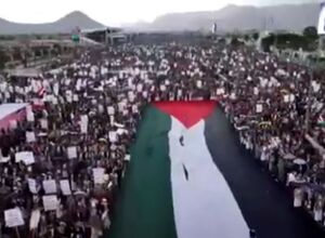 تصاویری از تظاهرات میلیونی امروز در صنعاء