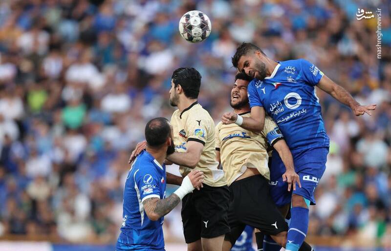 برد پراسترس استقلال برابر شمس آذر/ صدر جدول دوباره آبی شد +عکس