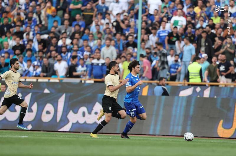 برد پراسترس استقلال برابر شمس آذر/ صدر جدول دوباره آبی شد +عکس