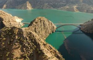 نمایی دیدنی از طولانی‌ترین رود در ایران