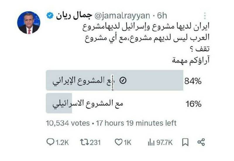 طرف ایران هستید یا اسرائیل؟