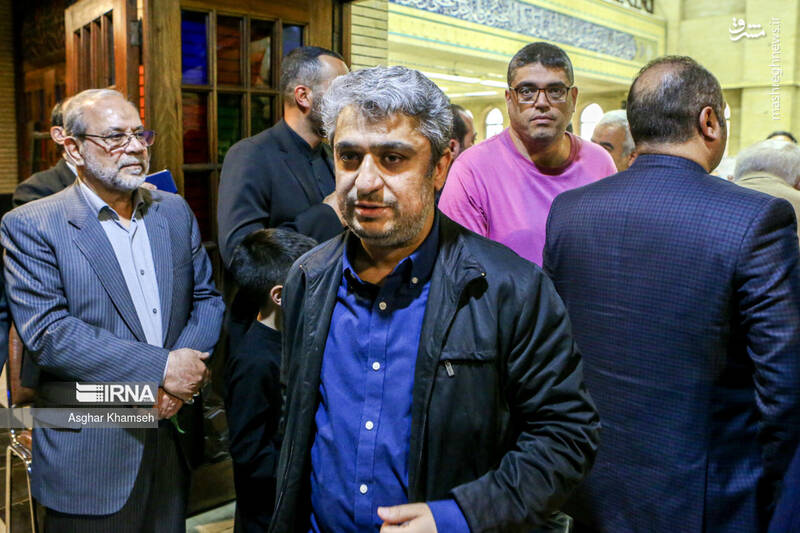 عکس / حضور شخصیت ها در مراسم ترحیم «پرویز داوودی» 26
