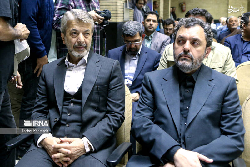 عکس / حضور شخصیت ها در مراسم ترحیم «پرویز داوودی» 31