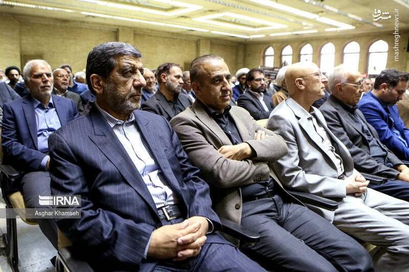 عکس / حضور شخصیت ها در مراسم ترحیم «پرویز داوودی» 40