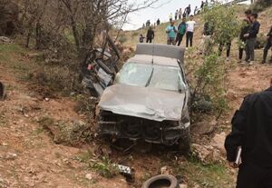 واژگونی مرگبار سه خودرو شوتی در جاده یاسوج اصفهان