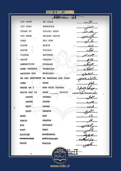 گزارش هیات تحقیق و تفحص ارتش آمریکا، اگر طوفان نمیشد + اسناد