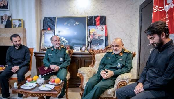 سرلشکر سلامی با خانواده شهید حاجیرحیمی دیدار و گفتوگو کرد