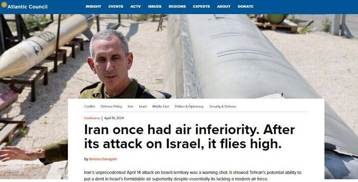 اندیشکده شورای آتلانتیک: ایران در اوج توانایی پهپادی و موشکی است