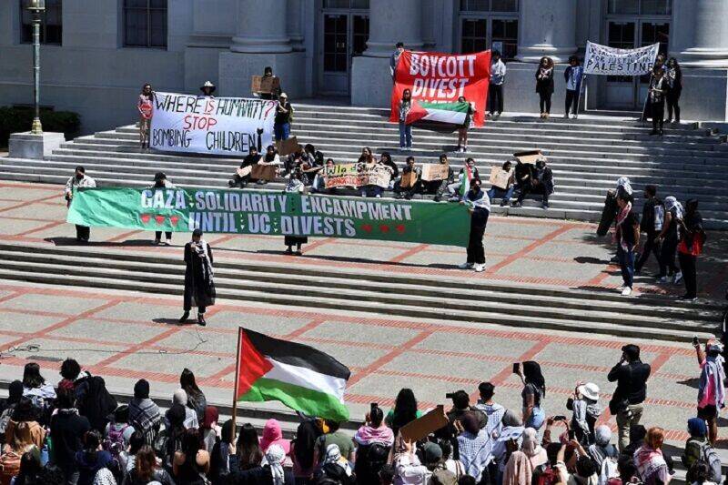 دانشگاه،آمريكا،فلسطين،نوشت،ادامه،اسرائيل،دانشجويان،اعتراضات، ...