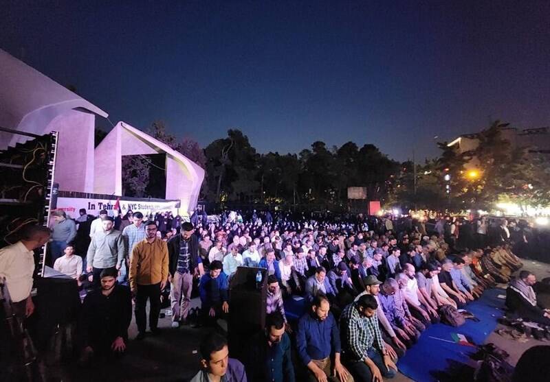 اجتماع همبستگی با دانشجویان آمریکایی حامی فلسطین +عکس