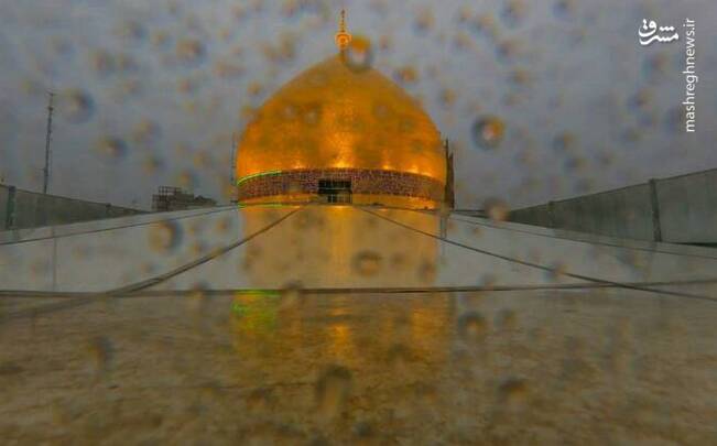 فیلم/ بارش باران در نجف اشرف