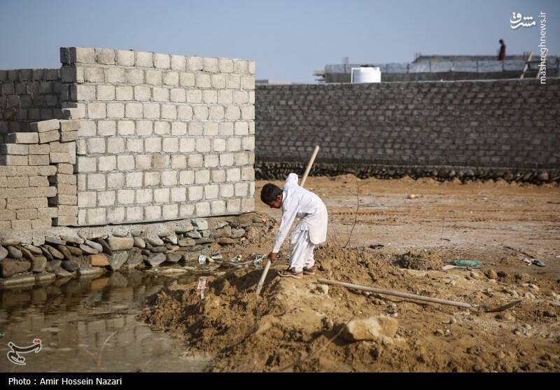 عکس / روستای پزم تیاب چابهار بعد از سیل 6