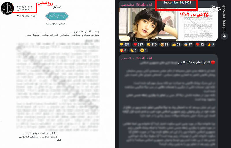 پشتپرده بازخوانی مرگ نیکا شاکرمی توسط انگلیسیها / چهار نکته درباره یک خودکشی خاص در محله امیر اکرم!