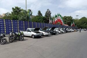 شبیخون پلیس آگاهی تهران به ۵۷ سارق حرفه ای خودرو