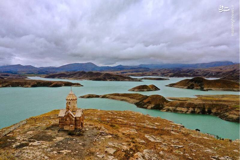 تصویری زیبا از کلیسای مریم مقدس در ایران