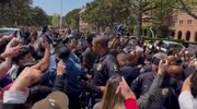 فیلم/دانشگاه آمریکایی دانشجویان معترض را به اخراج تهدید کرد