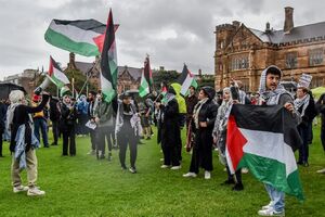 اعتراض و تجمع حامیان فلسطین در دانشگاه‌های استرالیا