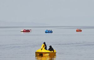 عکس/ روزهای بهاری دریاچه ارومیه