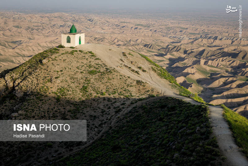 عکس/ زیارتگاه و قبرستان خالدنبی در گلستان