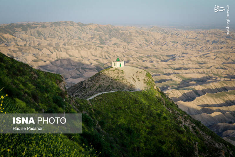 عکس/ زیارتگاه و قبرستان خالدنبی در گلستان