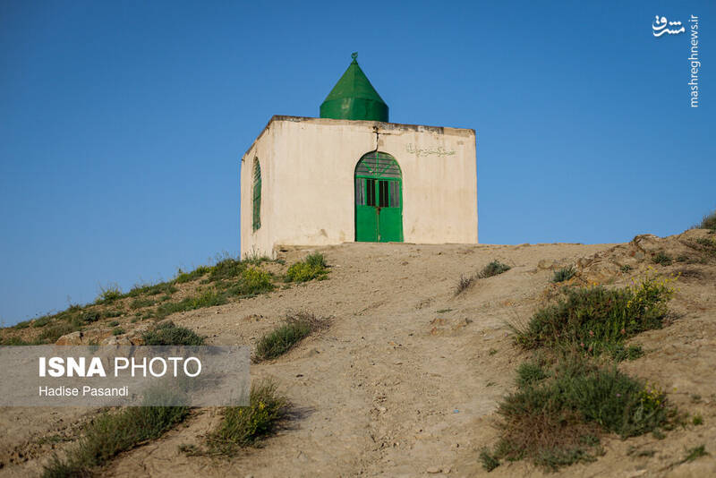 عکس/ زیارتگاه و قبرستان خالدنبی در گلستان