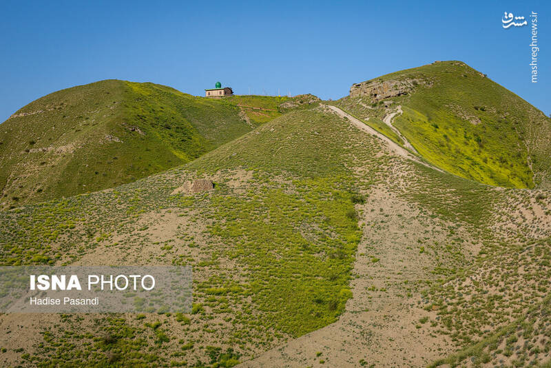 عکس/ زیارتگاه و قبرستان خالدنبی در گلستان