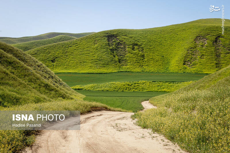 عکس/ زیارتگاه و قبرستان خالدنبی در گلستان