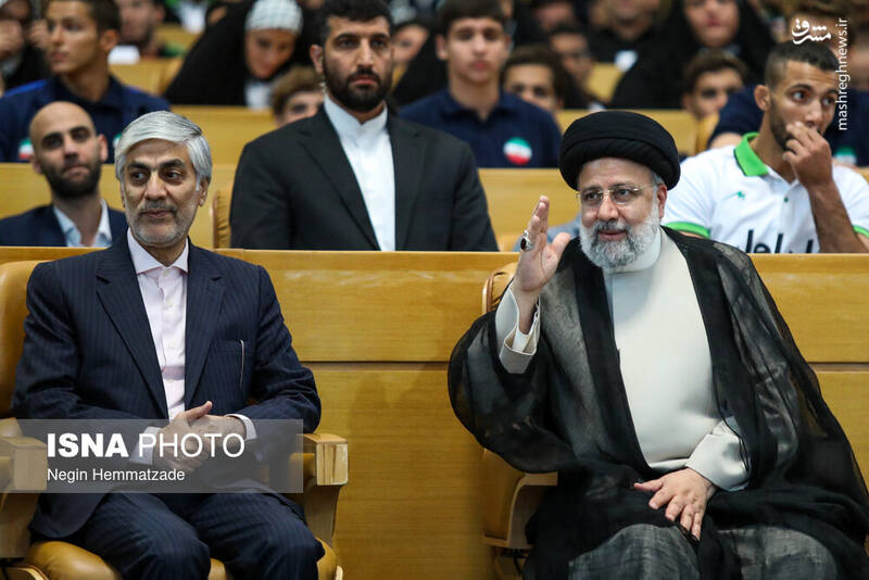 تجلیل رئیسی از مدالآوران ورزش ایران در سال ۱۴۰۲ +عکس