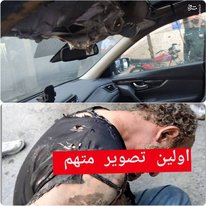 گروگانگیری آتشین مقابل مجتمع پالادیوم +عکس