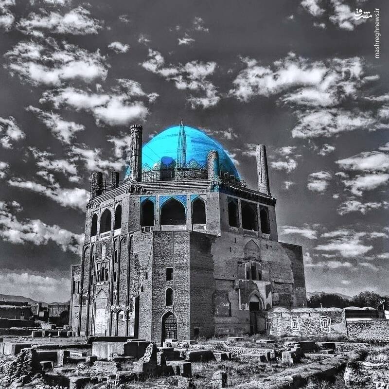 تصویری از بزرگترین گنبد آجری جهان 2