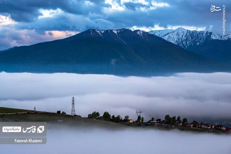 عکس/ طبیعت مه آلود پیمبور