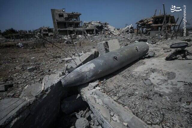 بمبهای ۲۰۰۰ پوندی که آمریکا به رژیم صهیونیستی داد