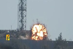 حزبالله از موشکهای سنگین جدید خود استفاده کرد