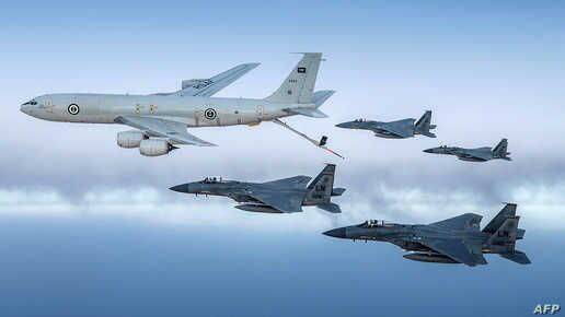 هواپیماهای نظامی آمریکا در دریای سرخ کجا سوختگیری میکنند؟+نقشه