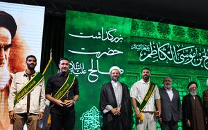 عکس / بزرگداشت حضرت صالح ابن موسی الکاظم (ع)