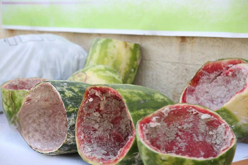 کشف ۳ کیلو مخدر شیشه از هندوانههای اهدایی