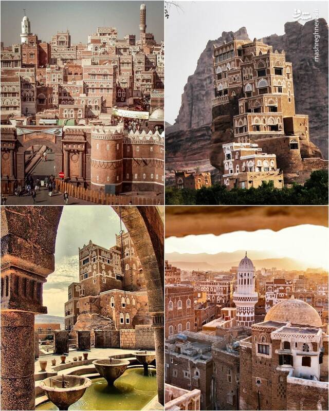 معماری صنعای یمن یه جوریه که آدمو می‌بره تو فضای کتاب قصه‌ها