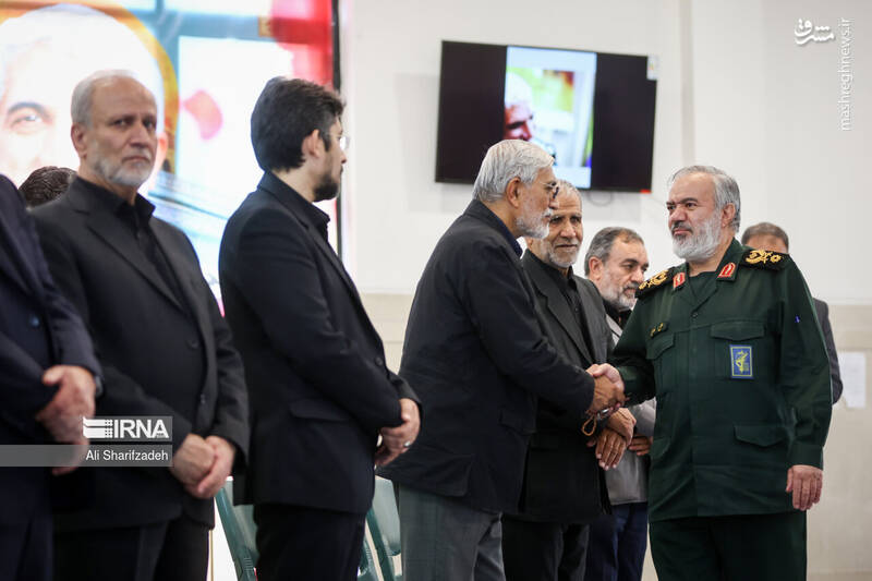 عکس/مراسم چهلمین روز شهادت سرلشگر «محمدهادی حاجی رحیمی»