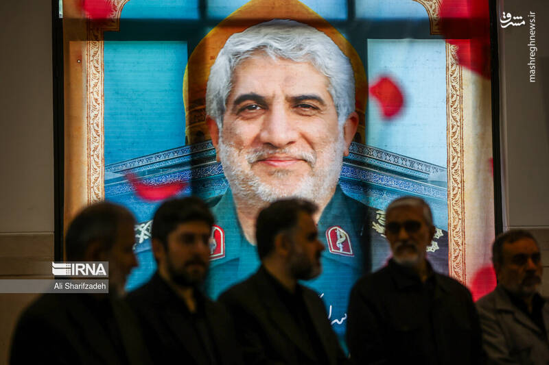 عکس/مراسم چهلمین روز شهادت سرلشگر «محمدهادی حاجی رحیمی»